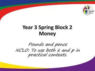 Money in Practical Contexts for Year 3 Students