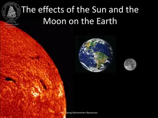 The effects of the Sun and the  Moon on the Earth