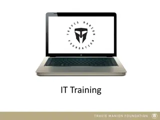 Troubleshooting IT Procedures and Enhancing Computer Performance