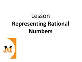 Representing Rational Numbers: Plotting on a Number Line