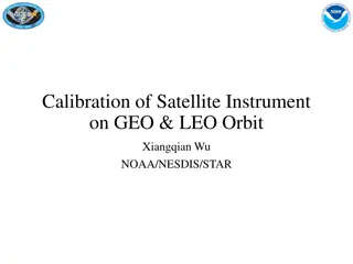 Satellite Instrument Calibration on GEO & LEO Orbits