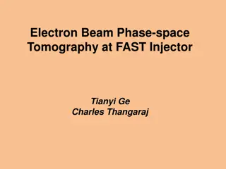 Electron Beam Phase-Space Tomography Techniques