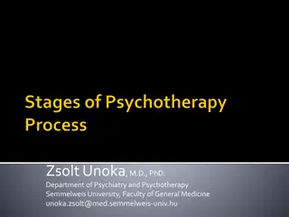Psychotherapy Phases and Diagnostic Dimensions