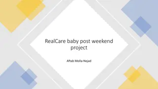 RealCare Baby Post Weekend Project Aftab Molla-Nejad