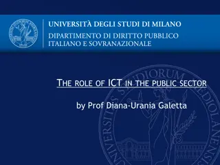 The Role of ICT in Public Administration Transition