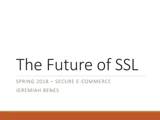 The Future of SSL & DNS Security: Enhancements and Solutions