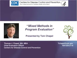 Mixed Methods in Program Evaluation - Overview and Guidelines