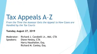Comprehensive Checklist for Tax Appeals Process