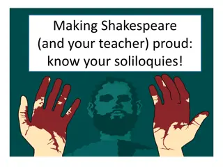 Macbeth's Soliloquies and Development
