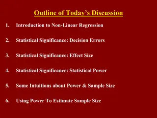 Outline of Today’s Discussion