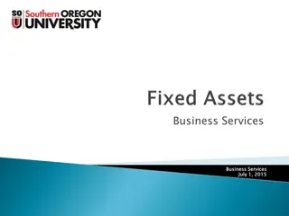 Fixed Assets Management