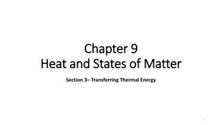 Heat and States of Matter
