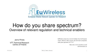 Spectrum Sharing Techniques Overview