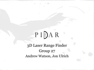 3D Laser Range Finder Group 27