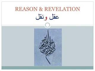 Reason & Revelation - Understanding the Intellectual Connection