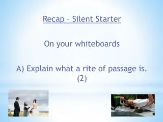 Importance of Rites of Passage in Modern Society
