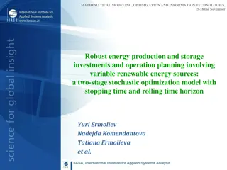 Robust Energy Production and Storage Investments: A Two-Stage Stochastic Optimization Model