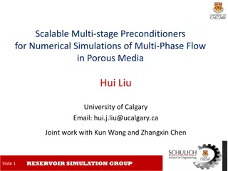 Scalable Multi-Stage Preconditioners for Flow Simulations