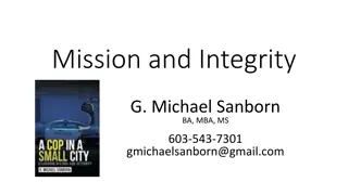 Mission and Integrity