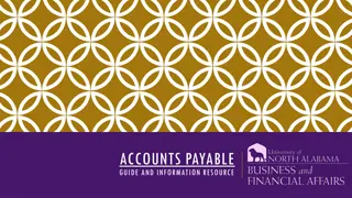Accounts Payable Guide and Information Resource