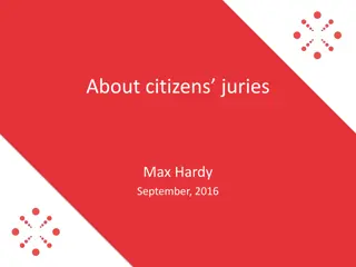 About citizens’ juries
