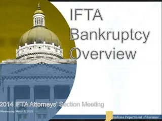 Bankruptcy Overview: Key Points and Principles