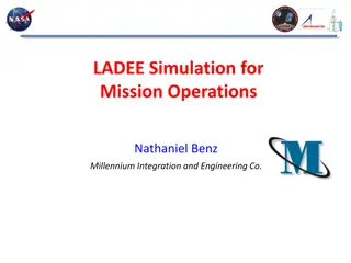 LADEE Simulation for Mission Operations