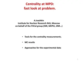 Tools for Centrality Measurements at MPD
