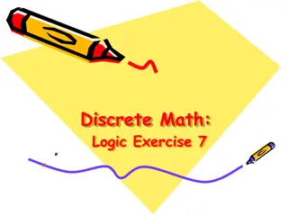 Logical Propositions Exercise in Discrete Math