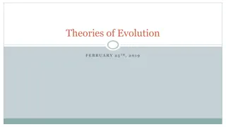 Theories of Evolution