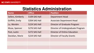 Statistics Administration