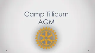 Camp Tillicum  AGM