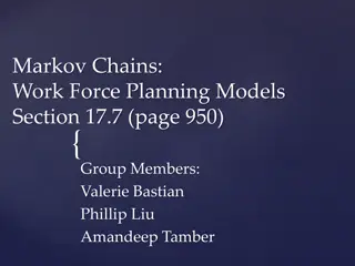 Markov Chains: Workforce Planning Models Section 17.7