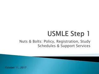 Policy, Registration, Study Schedules & More