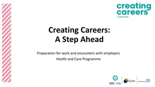 Creating Careers: A Step Ahead