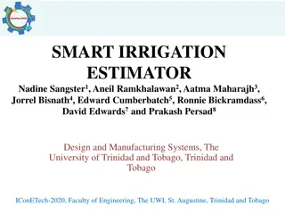 Smart Irrigation Estimator for Efficient Water Management