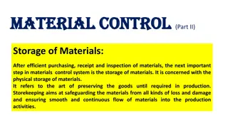 Material Control