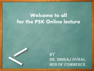 PSK Online Lecture by Dr. Dhiraj Ovhal - Syllabus, Question Paper Format, and Chapter Details
