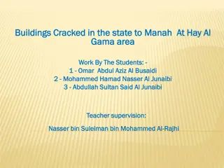 Study on Building Cracks in Manah State