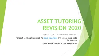 ASSET TUTORING  REVISION 2020