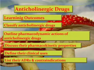 Anticholinergic Drugs