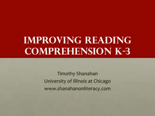 Enhancing Reading Comprehension for Young Learners