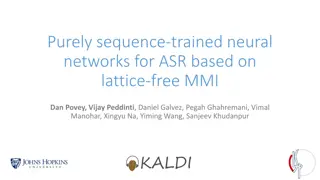 Purely Sequence-Trained Neural Networks for ASR Based on Lattice-Free MMI