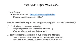 House Keeping: Course Zoom Link & Simulator Simulation Basics