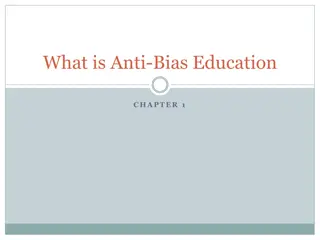 Anti-Bias Education Vision