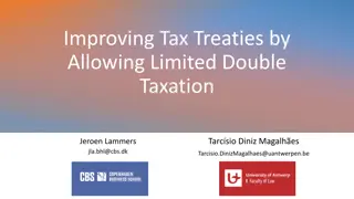 Improving Tax Treaties by Allowing Limited Double Taxation