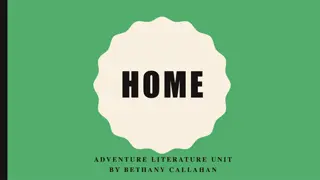 Adventure Literature Unit: Exploring Themes of Identity and Belonging