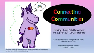 Supporting LGBTQIA2S+ Students in Libraries