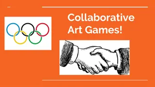 Collaborative Art Games & Tertiary Color Mixing
