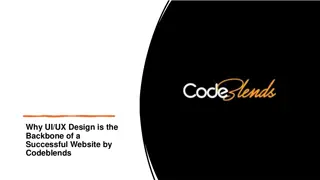 Why UI UX Design is the Backbone of a Successful Website by Codeblends